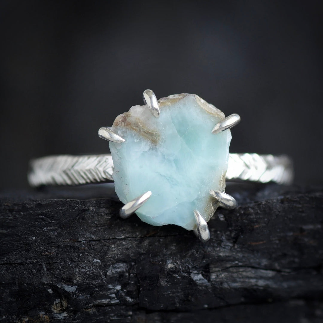 Larimar ring