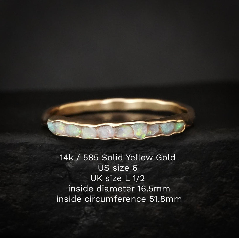 Ready to Ship Opal Ring US size 6