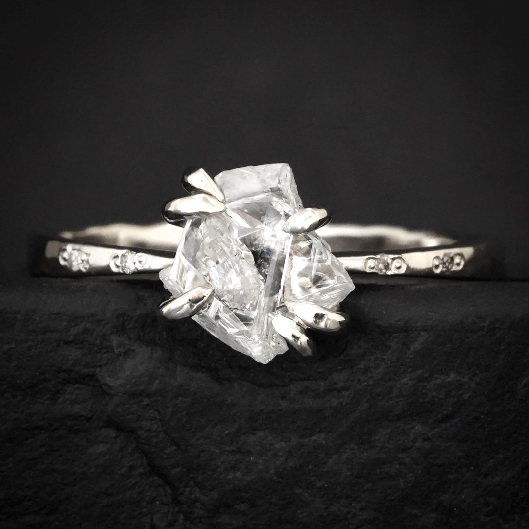 Raw Diamond Ring