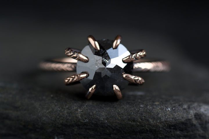 READY to SHIP Diamond Spider Ring