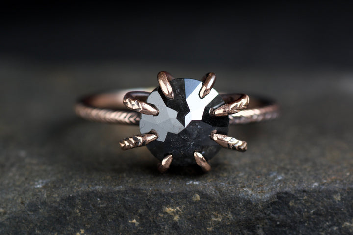 READY to SHIP Diamond Spider Ring