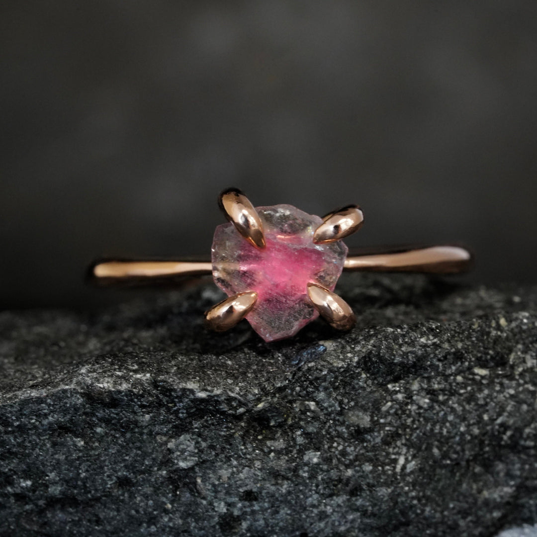 Pink Tourmaline Ring