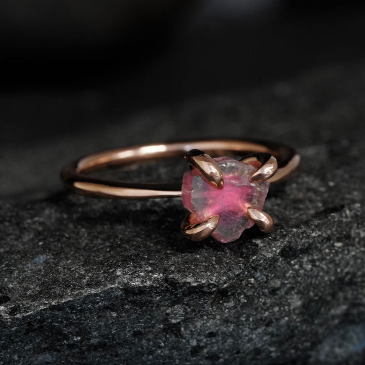 Pink Tourmaline Ring