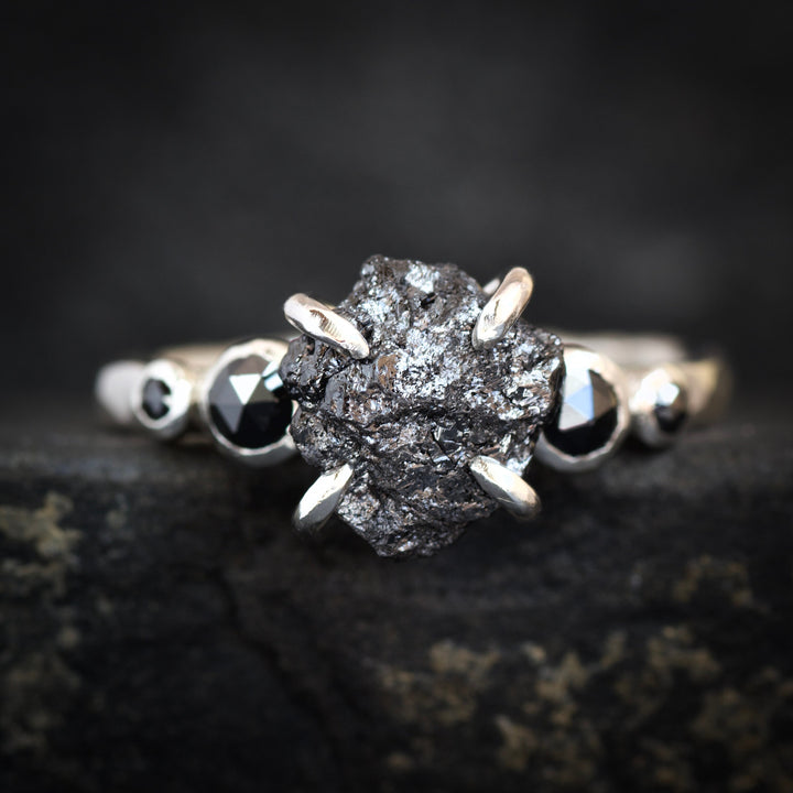 Black Diamond Ring