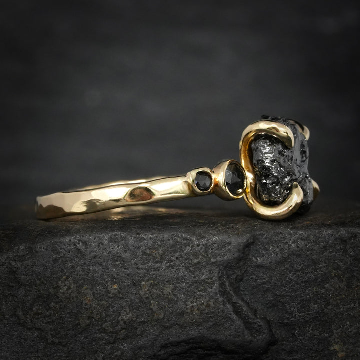 Black Diamond Ring