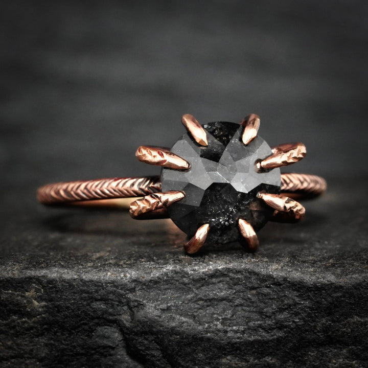 READY to SHIP Diamond Spider Ring