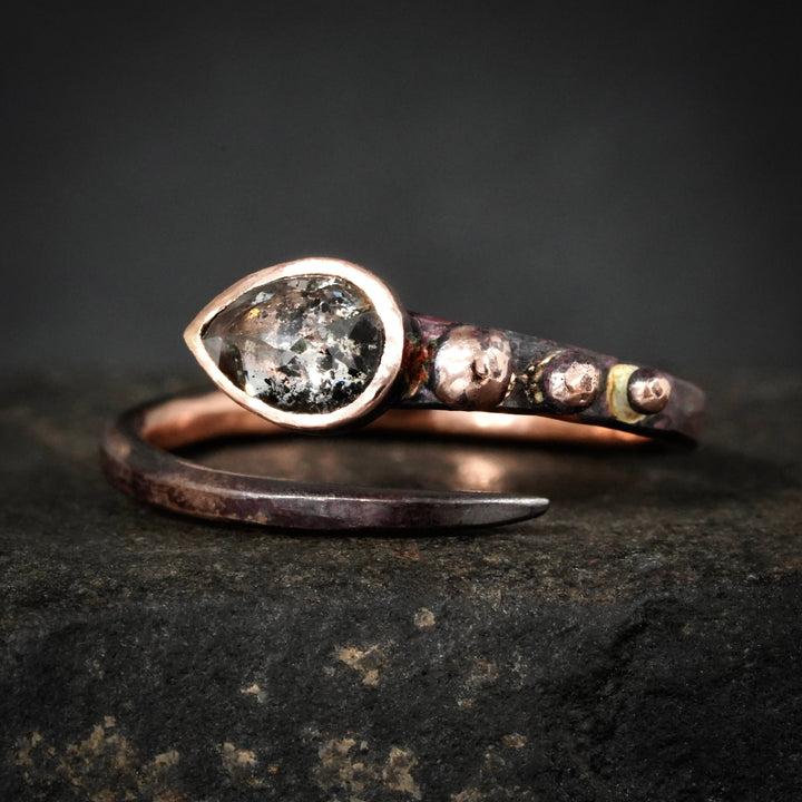 RTS 14k Rose Gold Diamond Ring