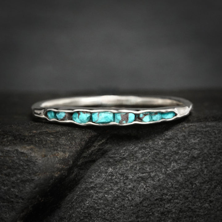 Raw Turquoise Stone Ring