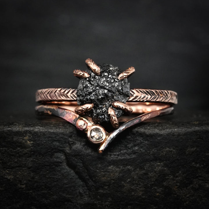 Black Diamond Ring