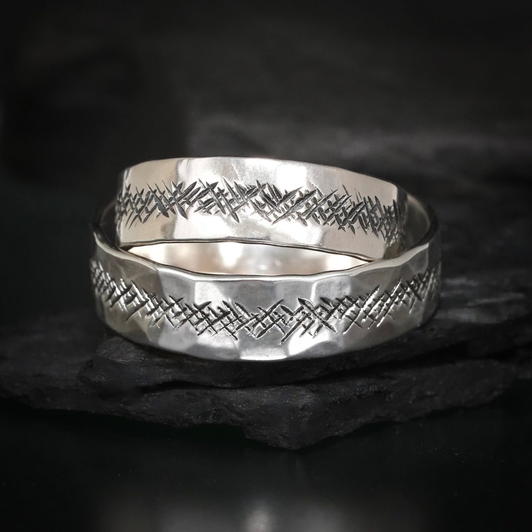 Textured Band Ring