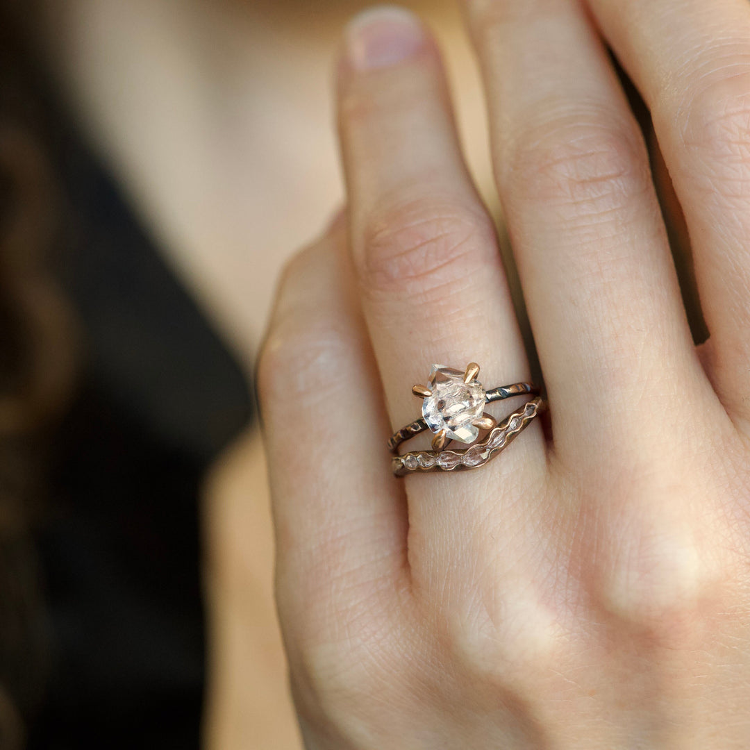 Herkimer Diamond Ring