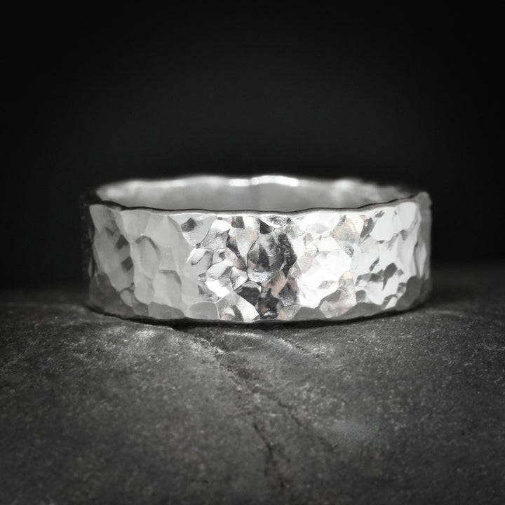 Hammered Band Ring