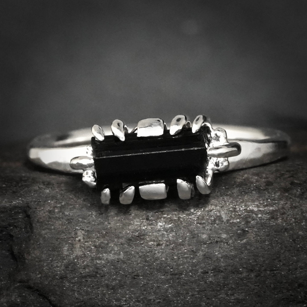 Black Tourmaline Ring