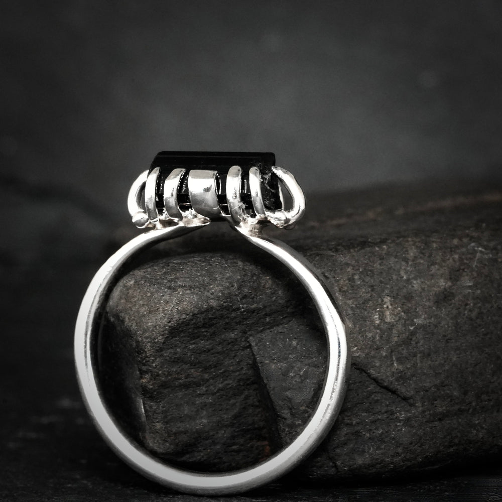 Black Tourmaline Ring