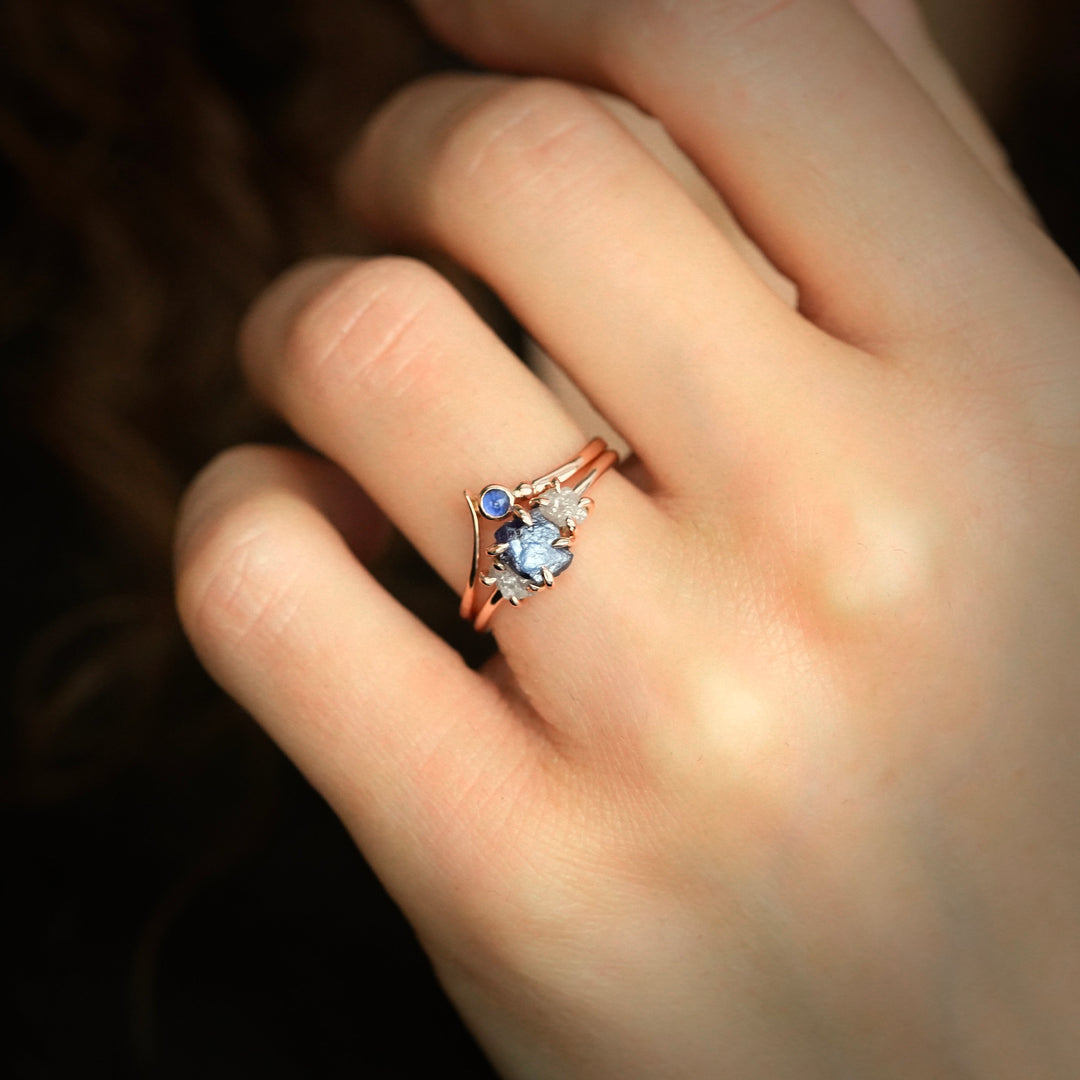 Sapphire and Diamond Ring