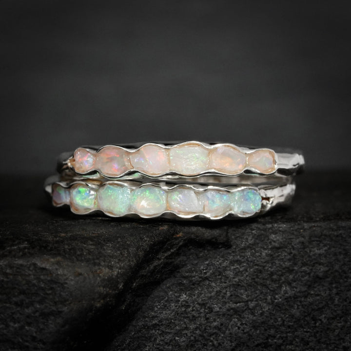 Raw Australian Opal Ring