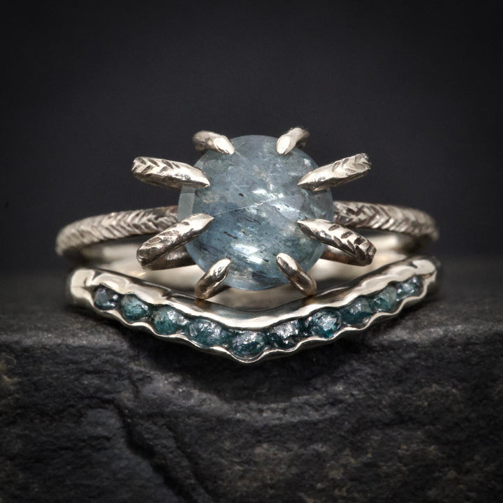 Moss Aquamarine Ring