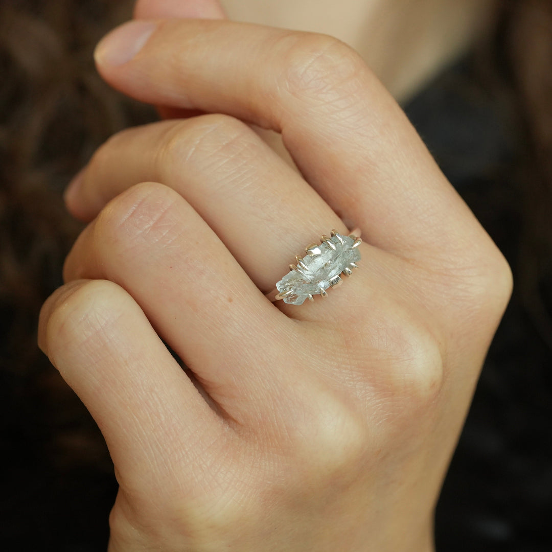 READY To SHIP Aquamarine Ring