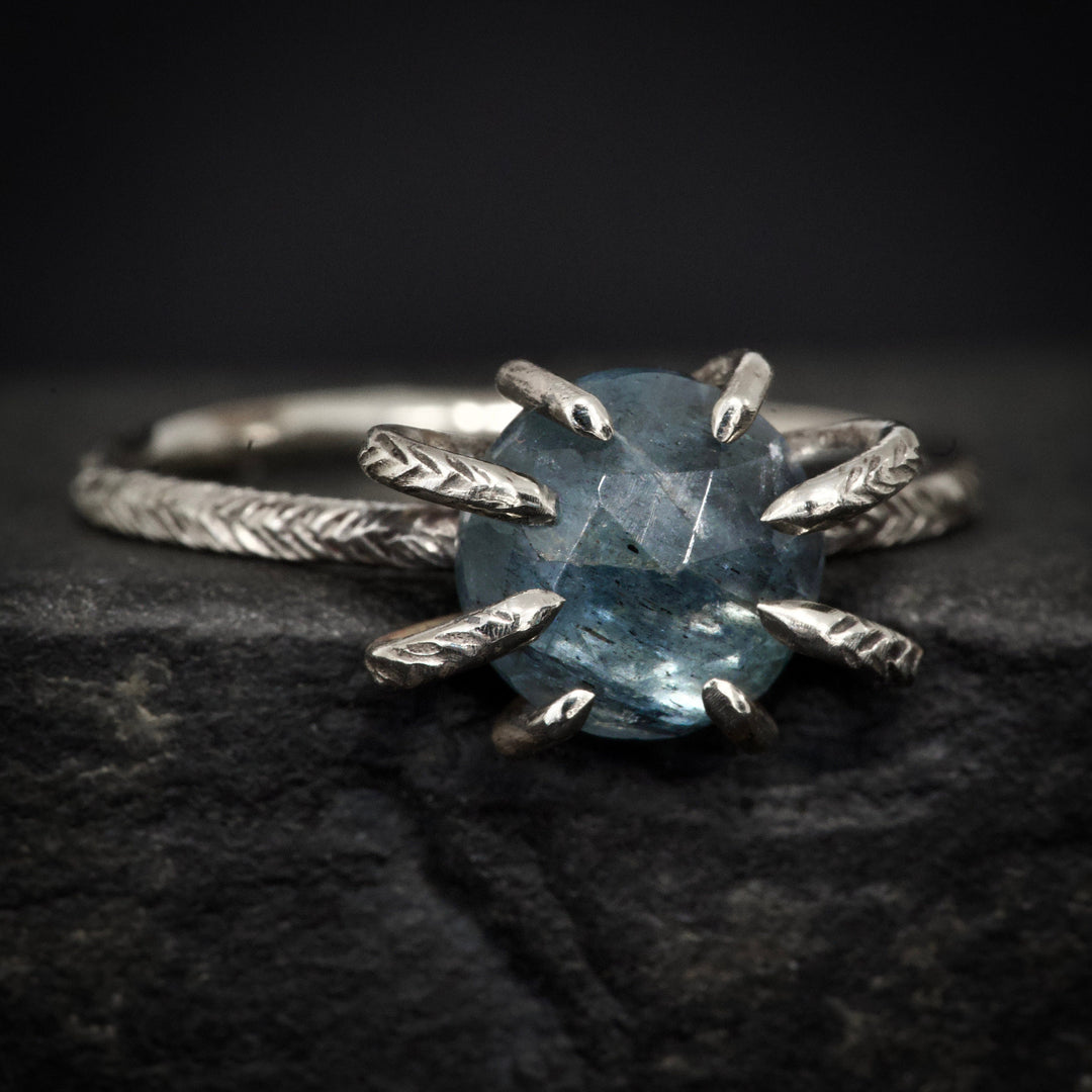 Moss Aquamarine Ring