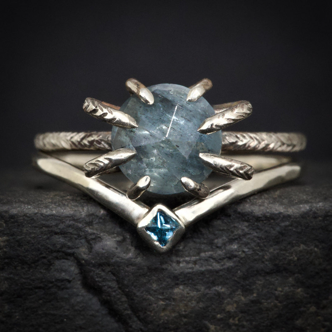 Moss Aquamarine Ring