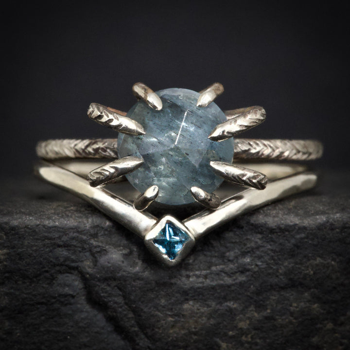 Moss Aquamarine Ring