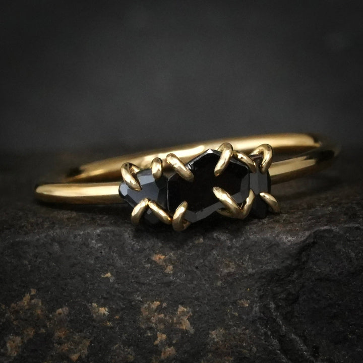 Black Diamond Ring