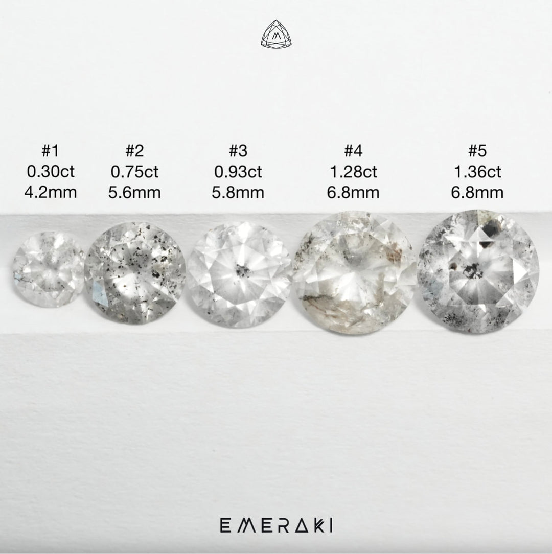 Galaxy Diamond Engagement Ring