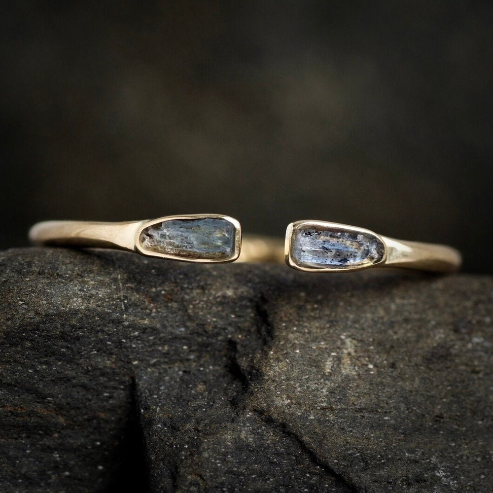 Adjustable Blue Kyanite Ring