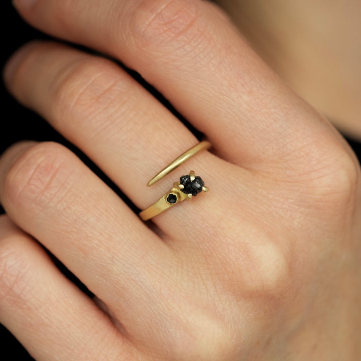 Black Diamond Ring