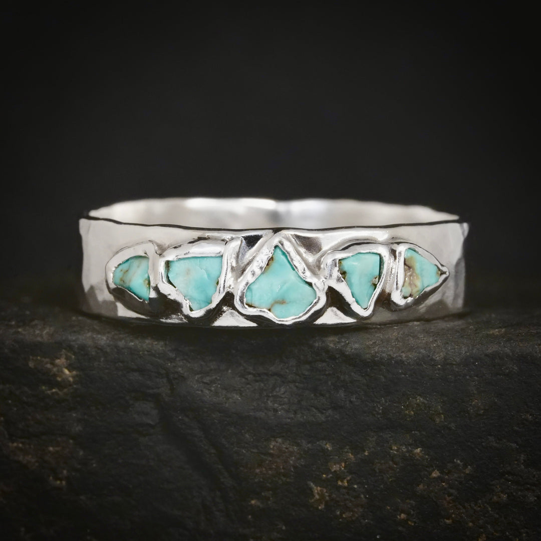 Turquoise Band Ring