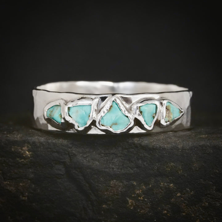 Turquoise Band Ring