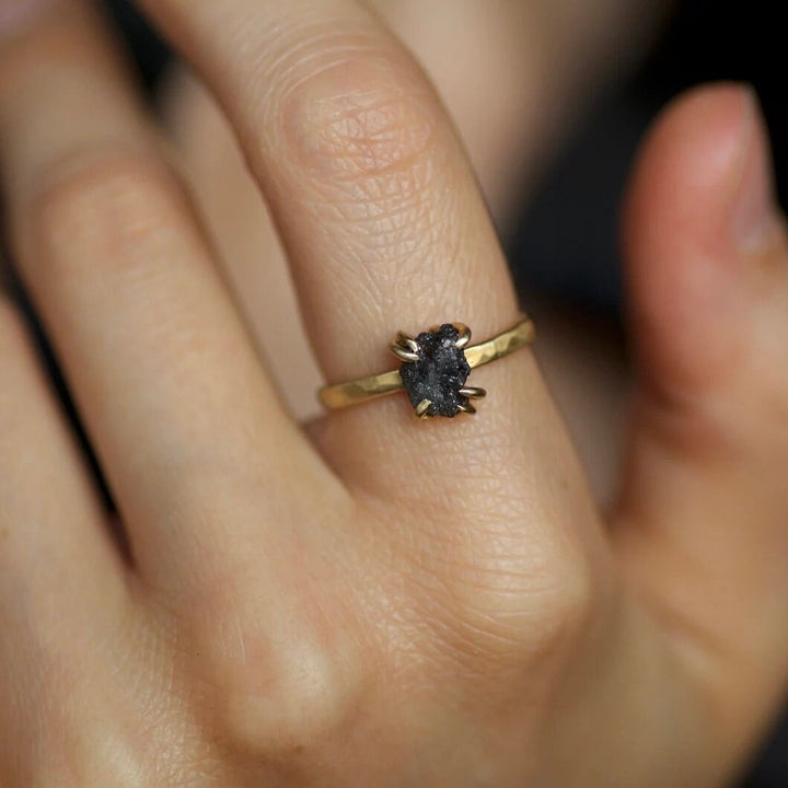 Black Diamond Ring