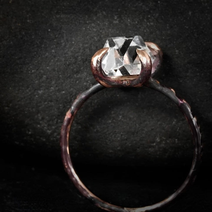 Herkimer Diamond Ring