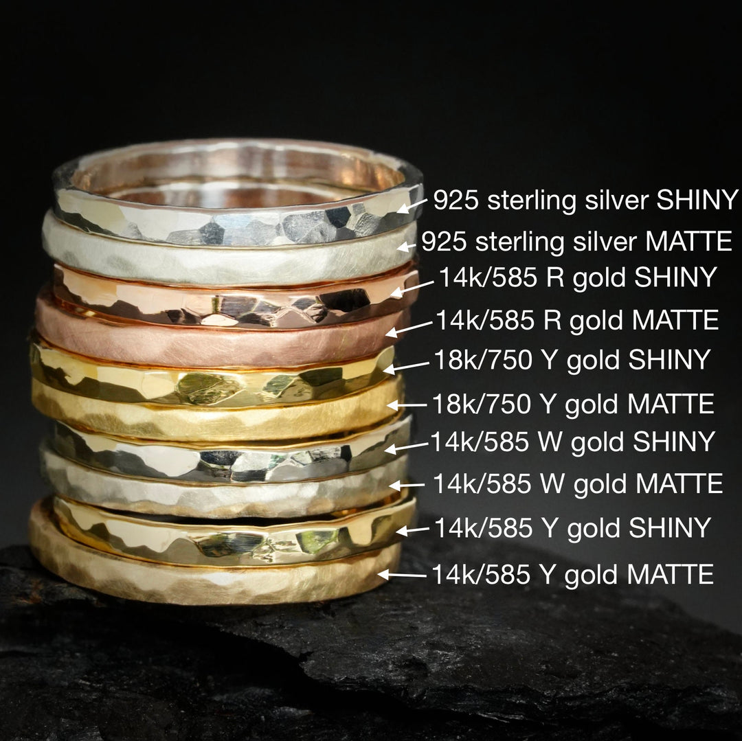 Raw Amethyst Band Ring