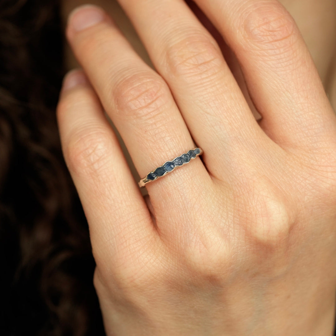 Raw Sapphire Ring