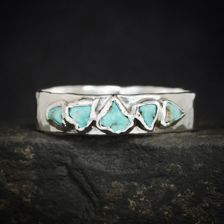 Turquoise Band Ring