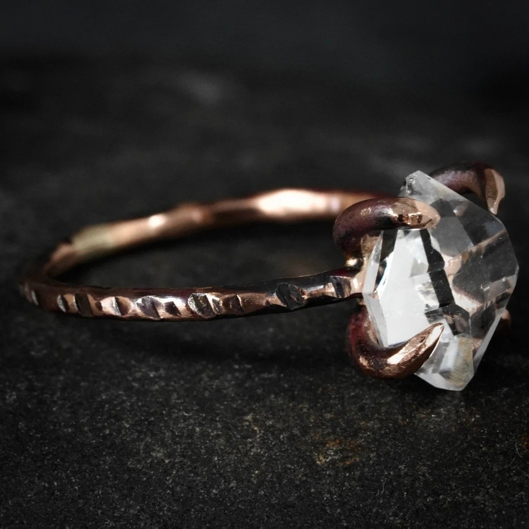 Herkimer Diamond Ring