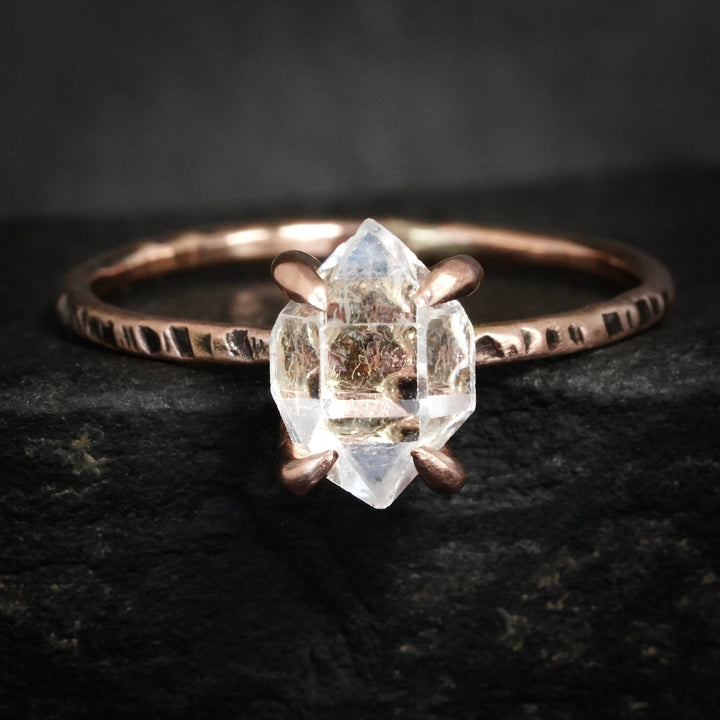 Herkimer Diamond Ring