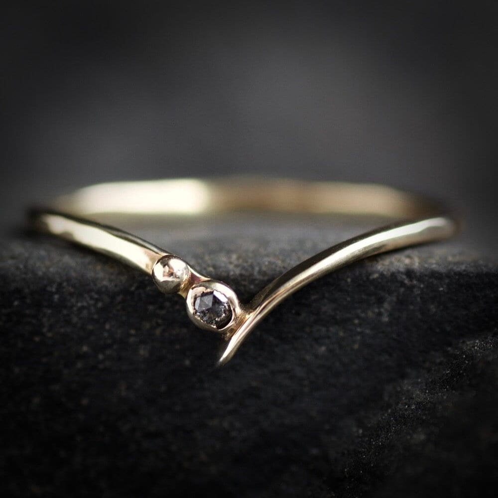 Galaxy Diamond Wave Ring