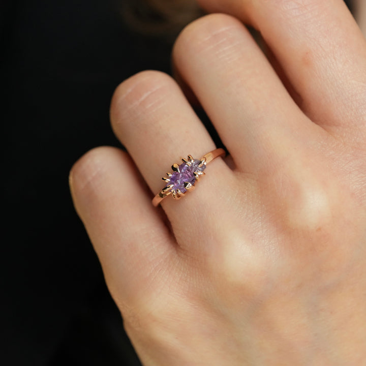 Amethyst Ring Set