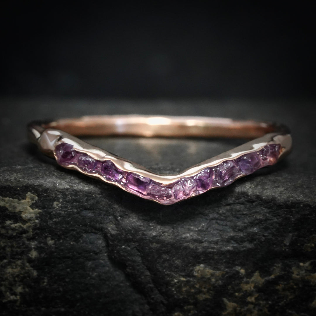 Amethyst Ring Set