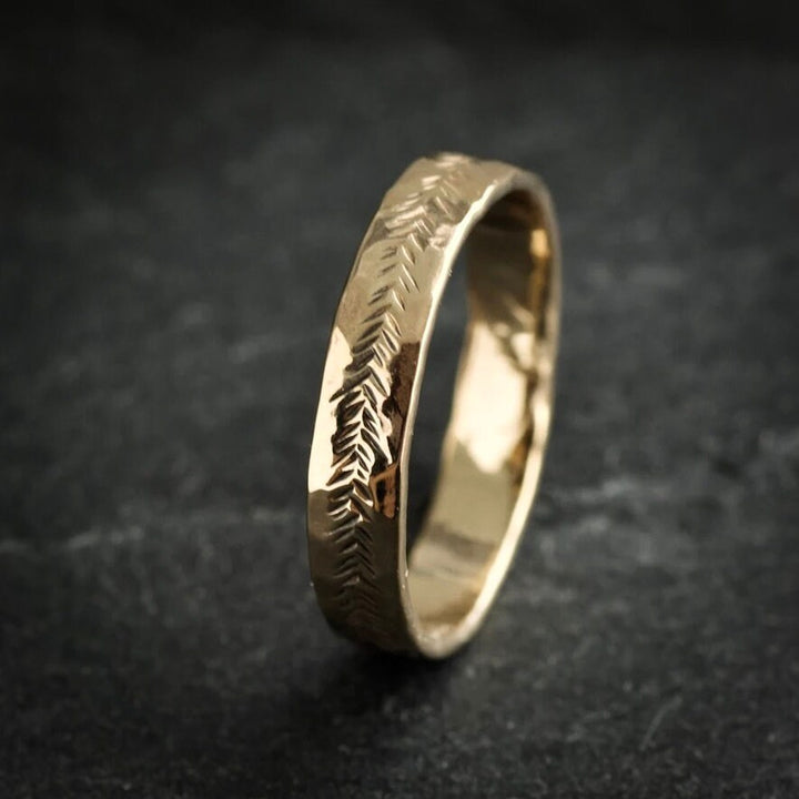 Single Gold Band or SET of 2 Rings