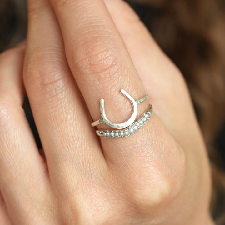 Pearl Wave Ring