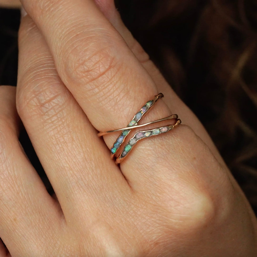 Opal Ring Set