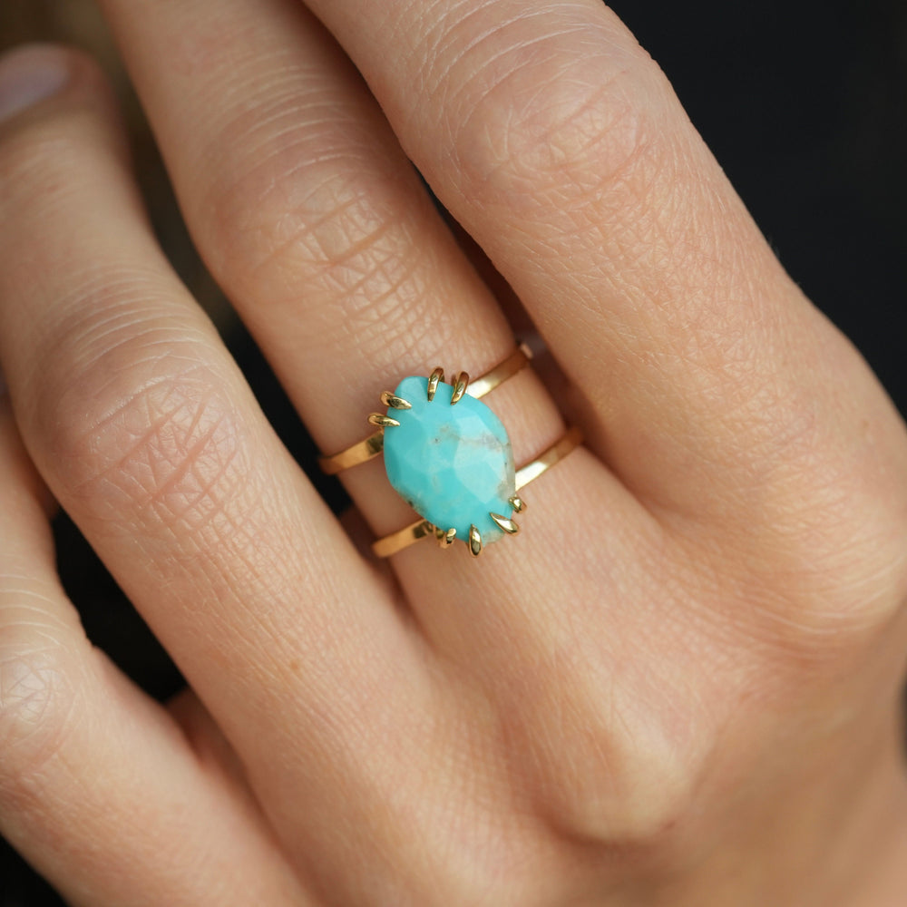 Marquise Turquoise Ring