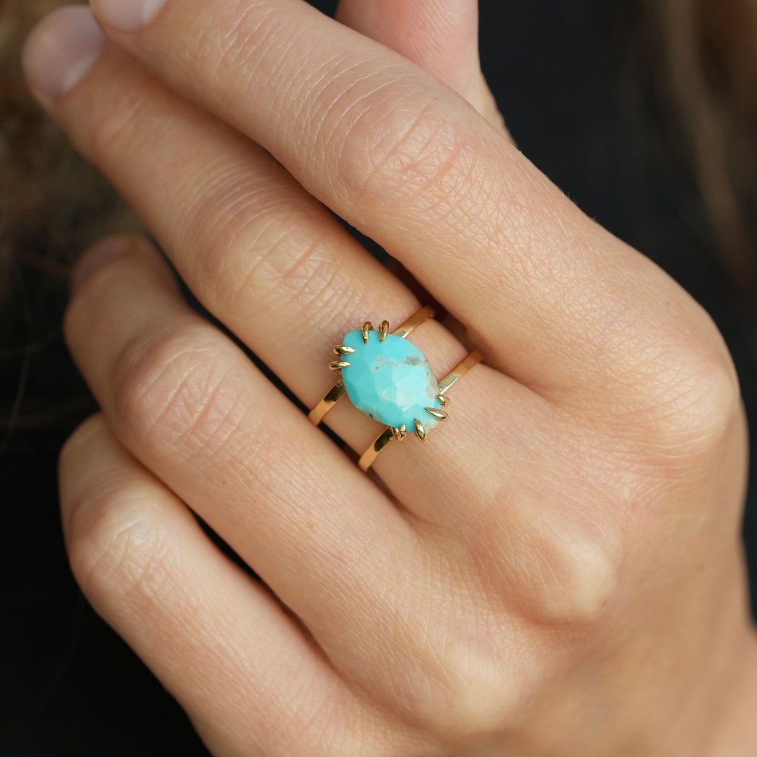 Marquise Turquoise Ring