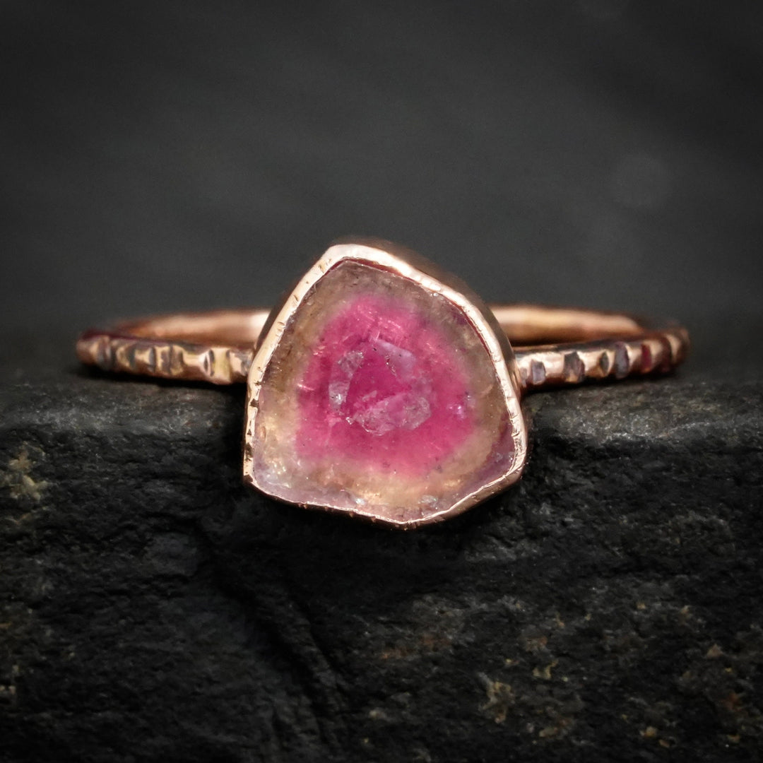 Pink Tourmaline Ring