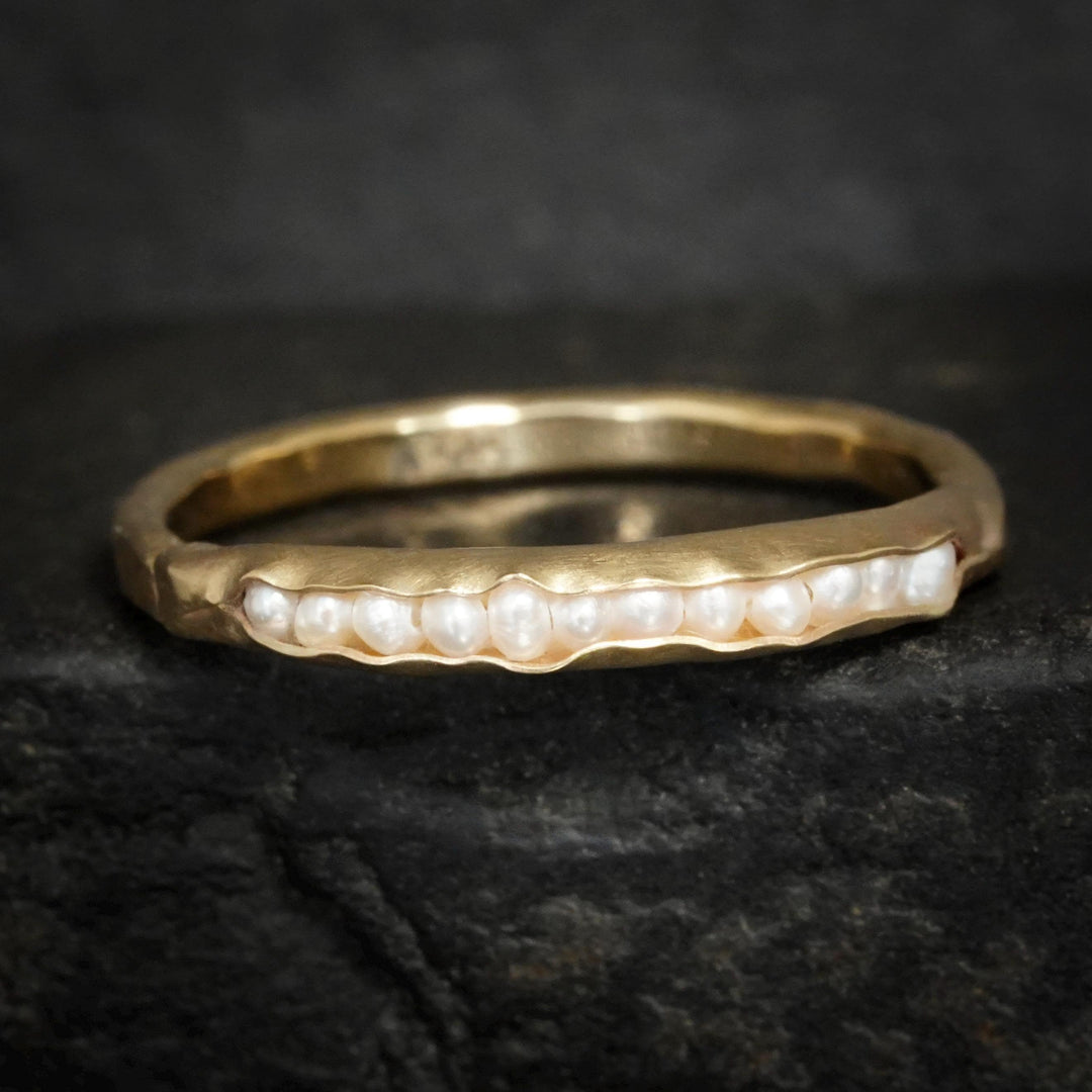 White Pearl Ring