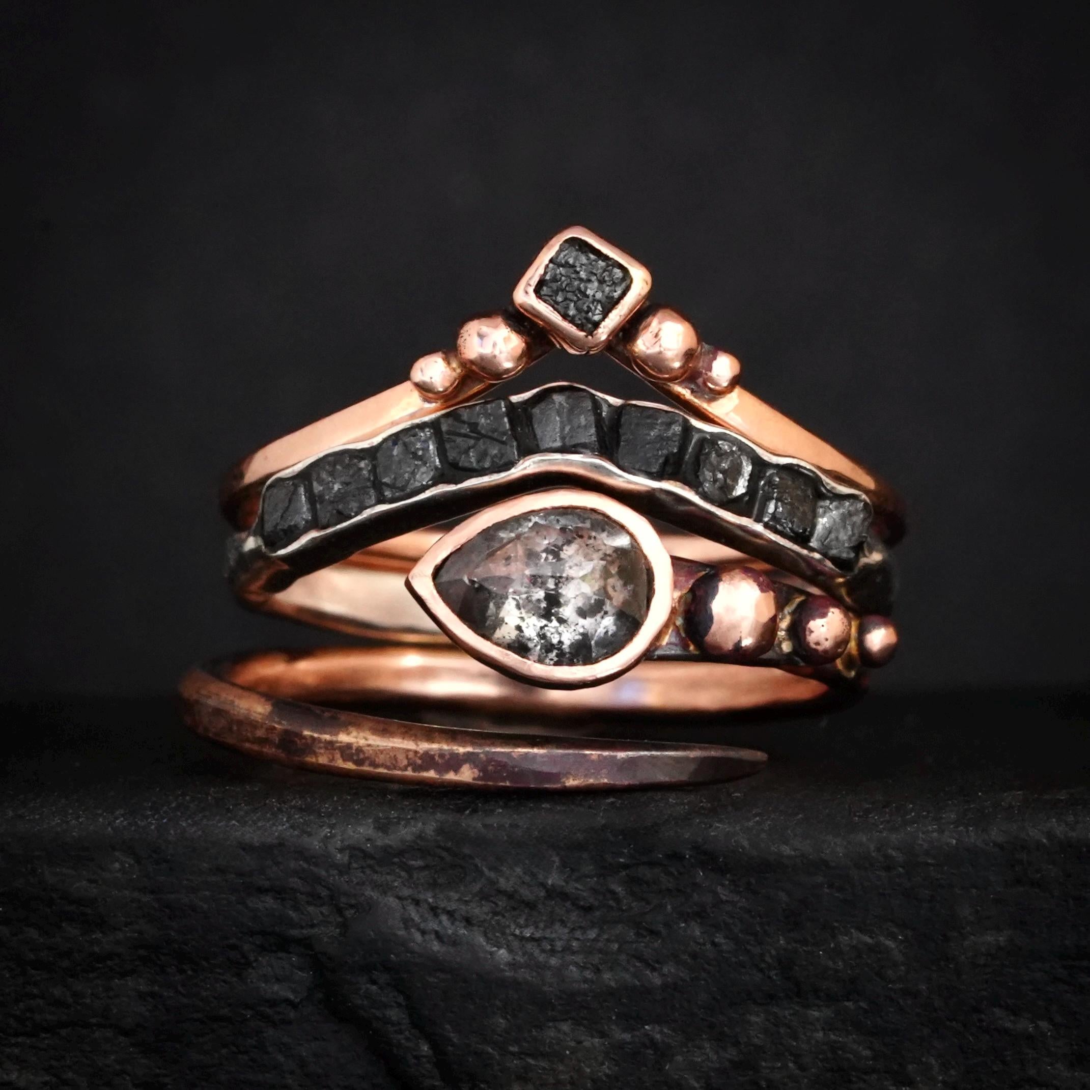 RTS 14k Rose Gold Diamond Ring