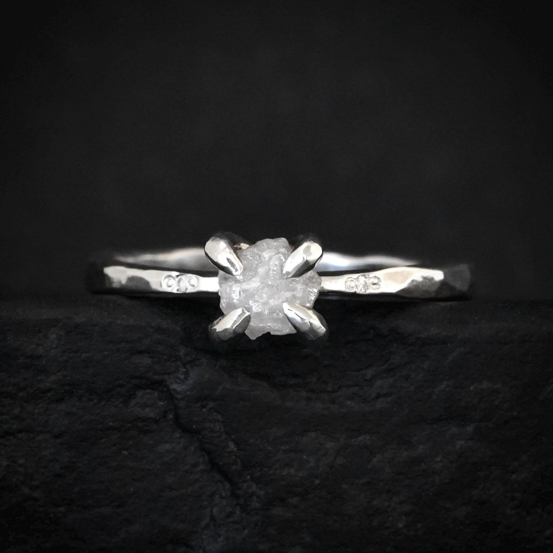 Raw Diamond Ring